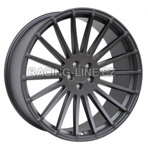 Alu kola Haxer HX010, 20x8.5 5x108 ET35, černá matná