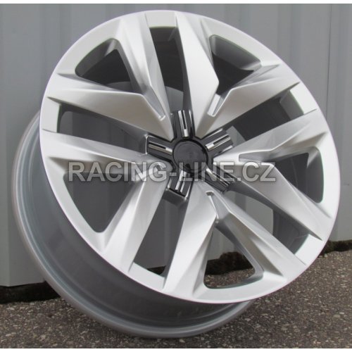 Alu kola Racing Line D1399, 20x8 5x112 ET34, stříbrná metalíza