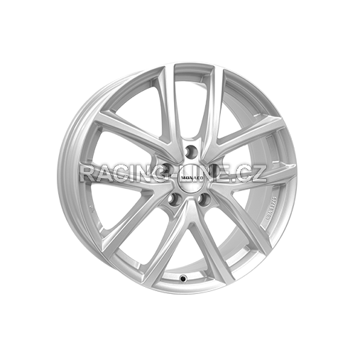 Alu kola MONACO WHEELS 2 CL2, 16x6.5 5x100 ET40, stříbrná