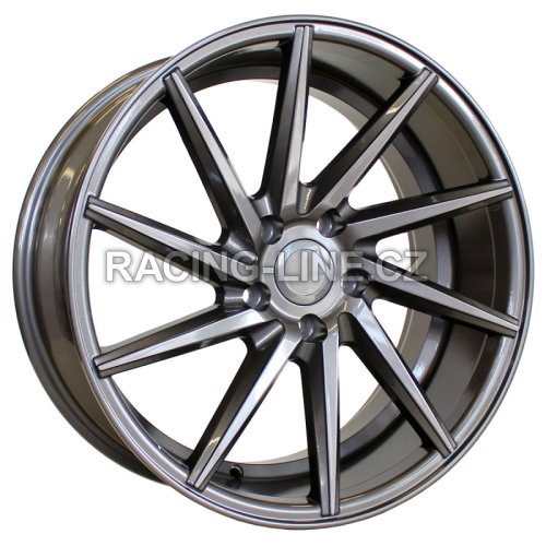 Alu kola Racing Line B1058, 19x9.5 5x112 ET35, Šedivá