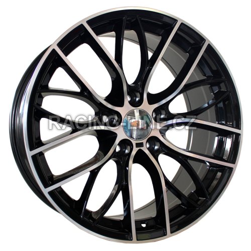 Alu kola Racing Line BK796, 19x9.5 5x120 ET40, černá + leštění celoroční použití