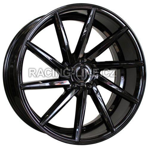 Alu kola Racing Line B1058, 20x8.5 5x108 ET40, černá lesklá