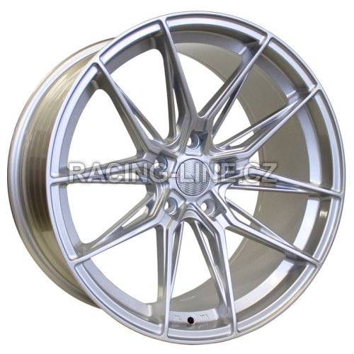 Alu kola Haxer HX036, 19x8.5 5x112 ET25, stříbrná