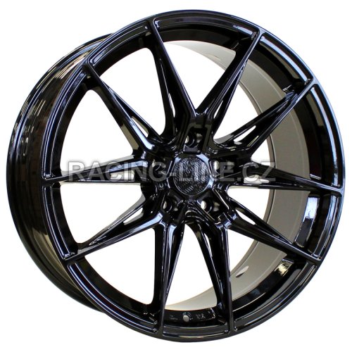 Alu kola Haxer HX036, 19x9.5 5x112 ET40, černá lesklá