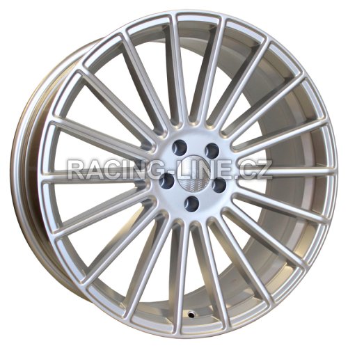 Alu kola Haxer HX010, 21x10.5 5x112 ET40, stříbrná (zátěžová)