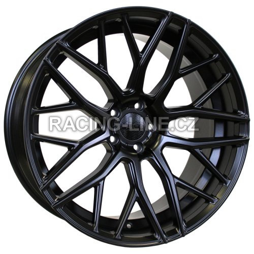 Alu kola Haxer HX038, 22x10.5 5x112 ET38, černá matná (zátěžová)