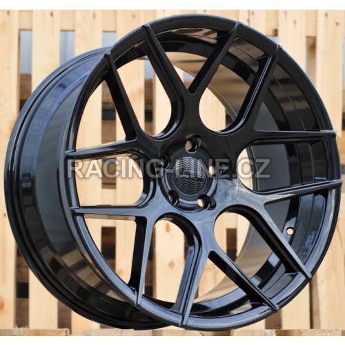 Alu kola Racing Line SSA03, 20x9 5x112 ET35, černá lesklá