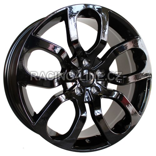 Alu kola Racing Line XF594, 18x8 5x108 ET45, černá lesklá