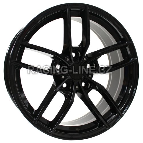 Alu kola Haxer HX018, 18x8 5x127 ET40, černá lesklá