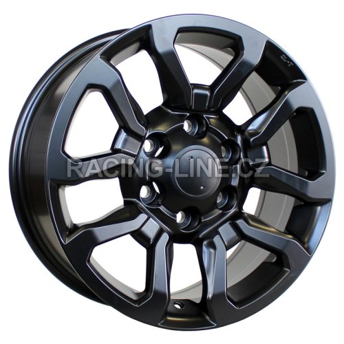 Alu kola Racing Line B1623, 18x7.5 6x139.7 ET25, černá matná (zátěžová)