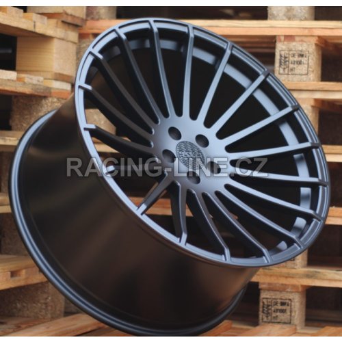 Alu kola Racing Line HX010, 22x9 5x112 ET30, černá matná (zátěžová)