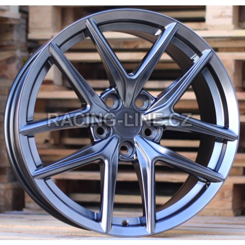 Alu kola Racing Line I5435, 18x8 5x114.3 ET40, černá metalíza