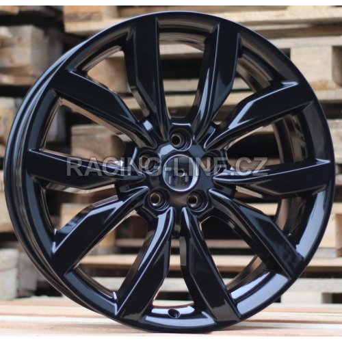 Alu kola Racing Line B5473, 19x8 5x108 ET52.5, černá lesklá