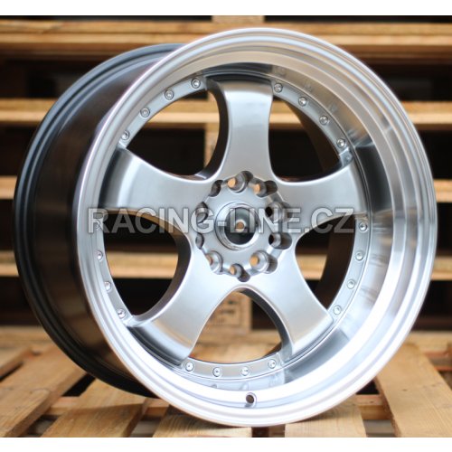 Alu kola Racing Line LU002, 18x9.5 10x114 ET20, černá metalíza