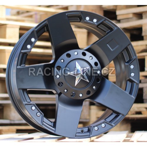 Alu kola Racing Line A5187, 18x9 10x120 ET-12, černá matná