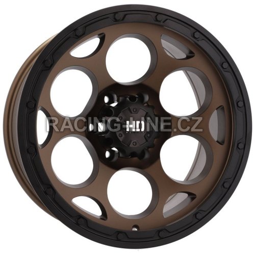 Alu kola Racing Line B5748, 18x9 6x139.7 ET-20, bronzová