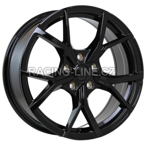 Alu kola Racing Line B5801, 21x9 5x112 ET31, černá lesklá (zátěžová)