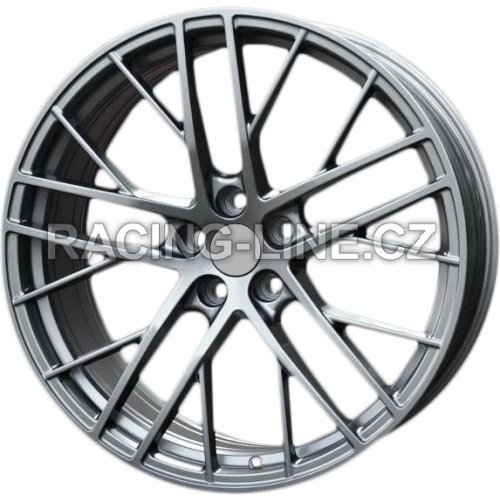 Alu kola Racing Line BK998, 20x10 5x112 ET19, šedivá + leštění