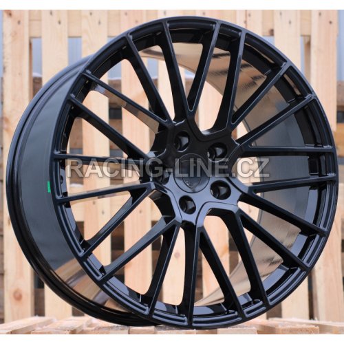 Alu kola Racing Line FE179, 20x9 5x130 ET50, černá lesklá (zátěžová)