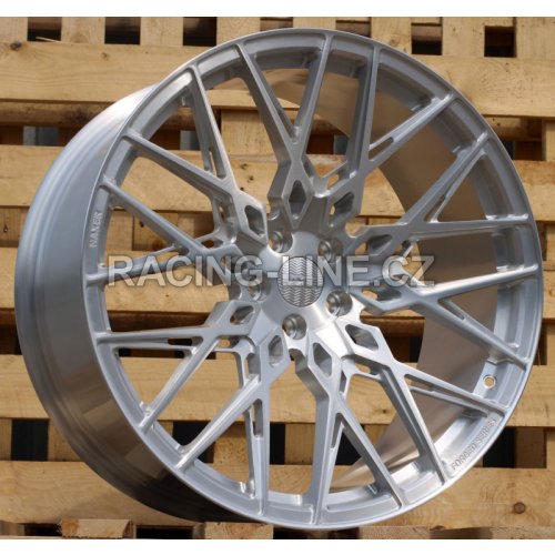 Alu kola Haxer HXF03, 21x10.5 5x112 ET30, Černá perleťová