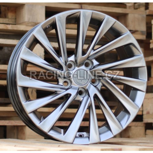 Alu kola Racing Line B5716, 17x7.5 5x114.3 ET40, černá metalíza