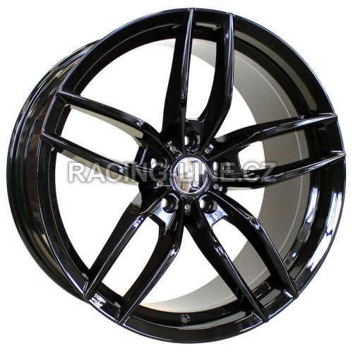 Alu kola Racing Line B1407, 19x9.5 5x114.3 ET40, černá lesklá