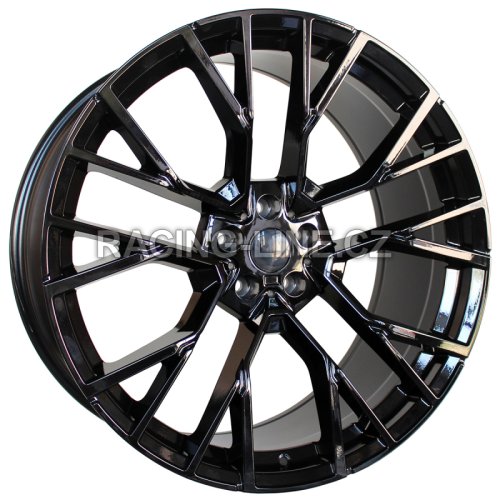 Alu kola Racing Line B5769, 22x9.5 5x112 ET37, černá lesklá (zátěžová)