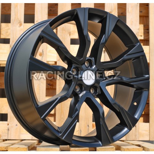 Alu kola Racing Line B5755, 22x9.5 5x120 ET49, černá lesklá