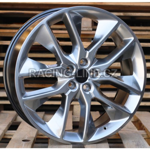 Alu kola Racing Line TL1110, 20x8 5x108 ET52, černá metalíza