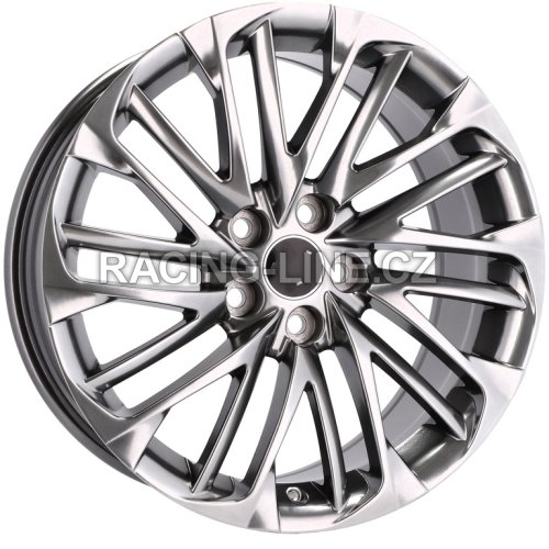 Alu kola Racing Line I0269, 18x8 5x114.3 ET35, černá metalíza