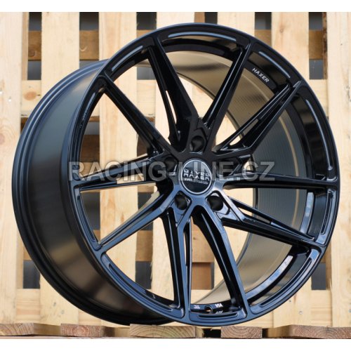 Alu kola Haxer HX08F, 19x9.5 5x112 ET40, černá lesklá