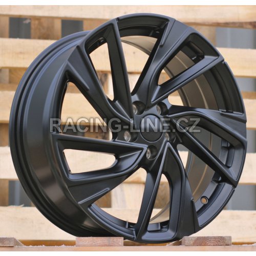 Alu kola Racing Line B5772, 17x7 5x100 ET45, černá matná