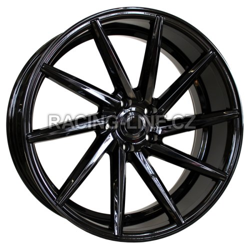 Alu kola Racing Line B1059, 18x8 5x110 ET33, černá lesklá