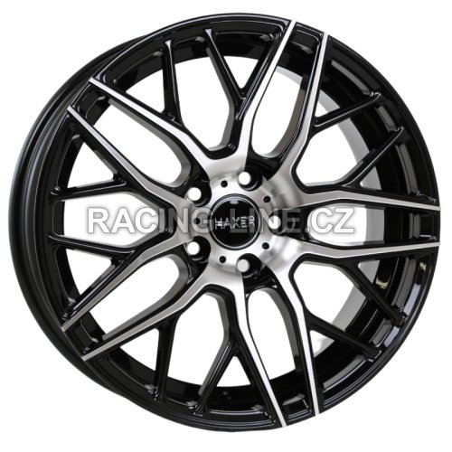 Alu kola Haxer HX038, 18x8 5x112 ET45, černá + leštění