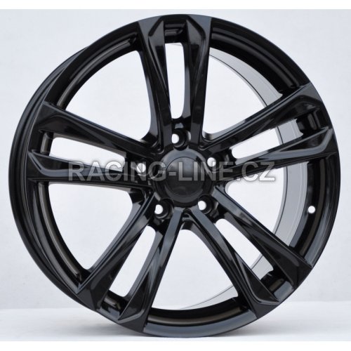 Alu kola Racing Line BK798, 19x8.5 5x127 ET40, černá lesklá (zátěžová)