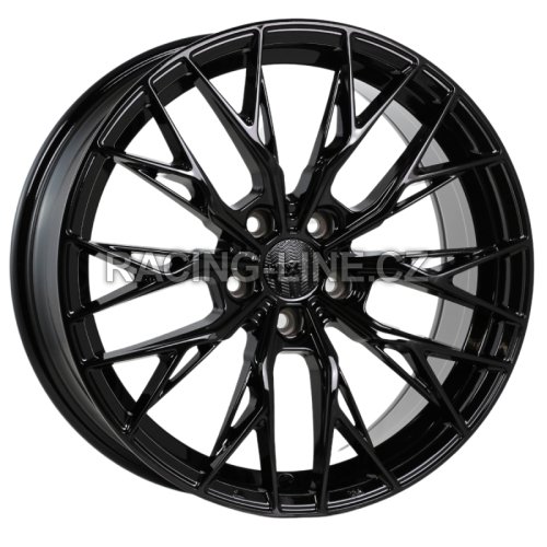 Alu kola Haxer HX042, 20x8.5 5x120 ET33, černá lesklá