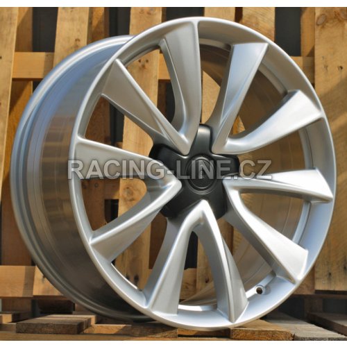 Alu kola Racing Line B2046, 19x8.5 5x114.3 ET40, stříbrná