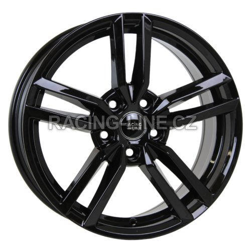 Alu kola Racing Line Y0136, 17x7.5 5x120 ET40, černá lesklá