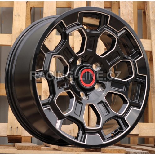 Alu kola Racing Line L2323, 20x9 5x150 ET30, černá lesklá