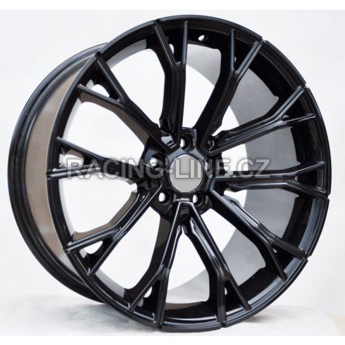 Alu kola Racing Line A5385, 19x8.5 5x120 ET33, černá matná