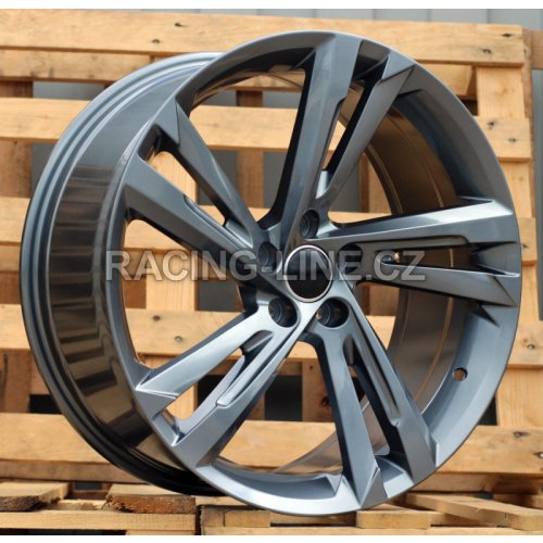 Alu kola Racing Line A5891, 18x8 5x112 ET41, Šedivá