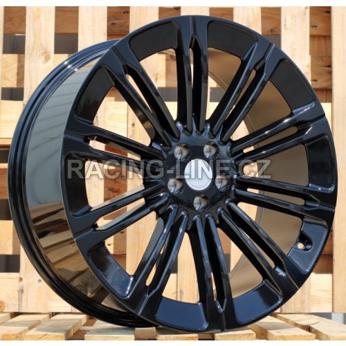 Alu kola Racing Line B1808, 19x8.5 5x108 ET45, černá lesklá