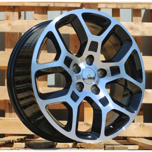 Alu kola Racing Line TL0460, 17x7 5x110 ET40, černá + leštění