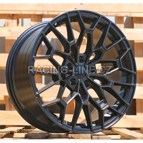 Alu kola Racing Line I0384, 19x8 5x112 ET30, černá matná