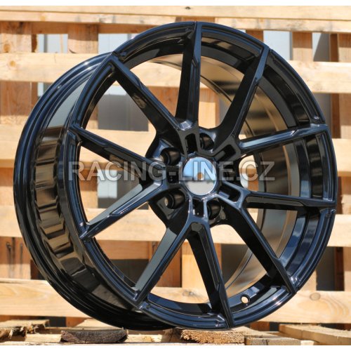 Alu kola Racing Line B5601, 17x7.5 5x112 ET27, černá lesklá