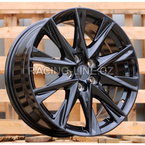 Alu kola Racing Line I1102, 18x7.5 5x114.3 ET45, černá lesklá