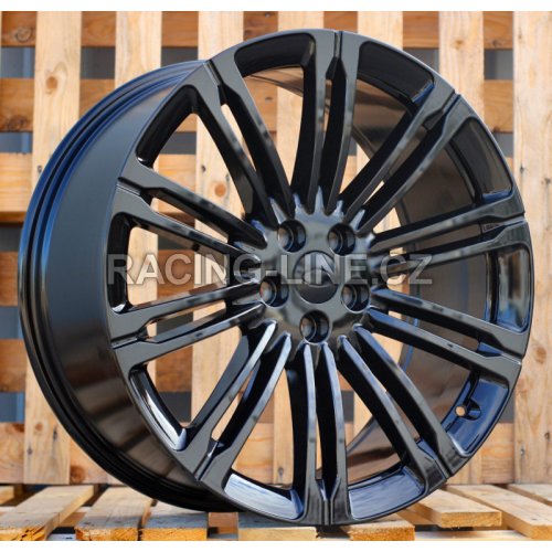 Alu kola Racing Line 3S1066, 22x9.5 5x120 ET42.5, černá lesklá (zátěžová)