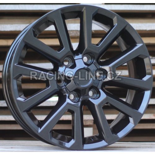 Alu kola Racing Line B1072, 17x7.5 6x139.7 ET25, černá matná