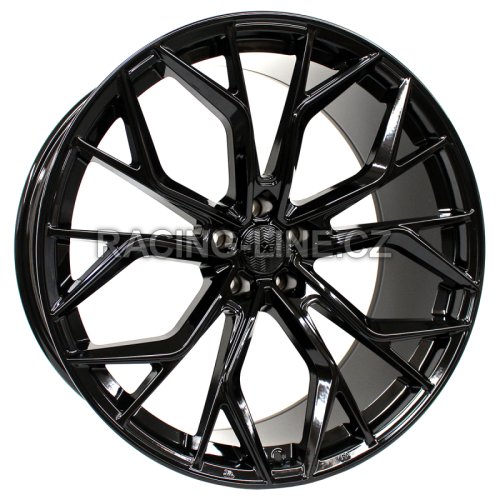 Alu kola Haxer HX041, 18x8 5x112 ET35, černá lesklá