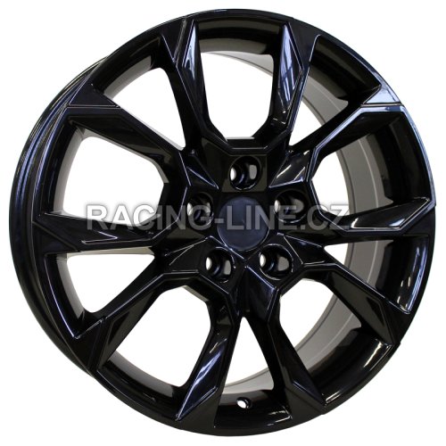 Alu kola Racing Line SK516, 18x8 5x112 ET42, černá lesklá